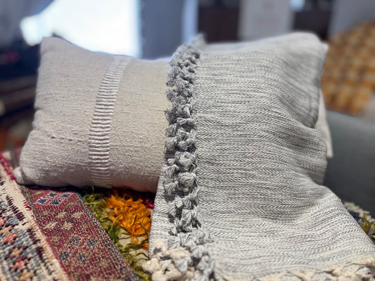 Herringbone Woven Premium Cotton Throws – Soft Everyday Luxury