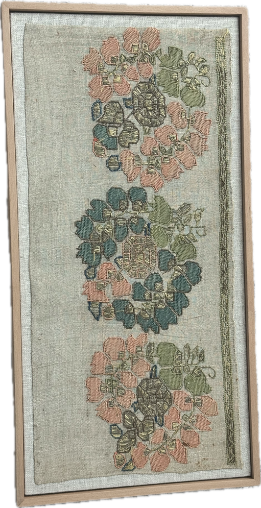 Vintage Embroidered Wall Art