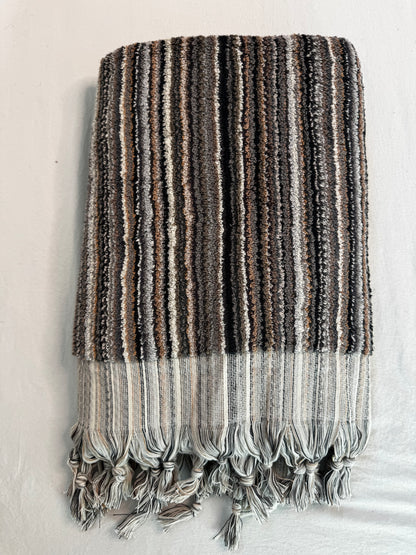 Handwoven Premium Cotton Towels Neutral Colors- Spa Style