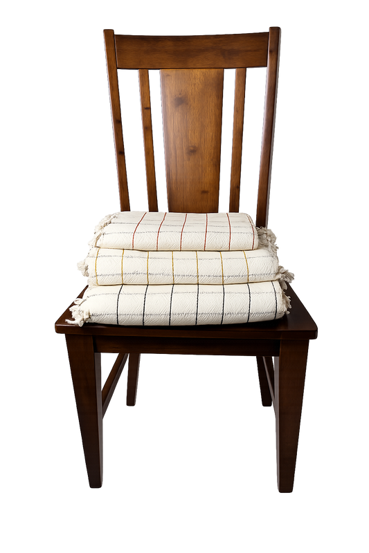 Square Pattern Woven Premium Cotton Throws – Soft Everyday Luxury
