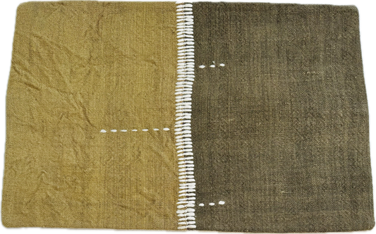 Vintage Pillow Covers from 19th Century Fabric