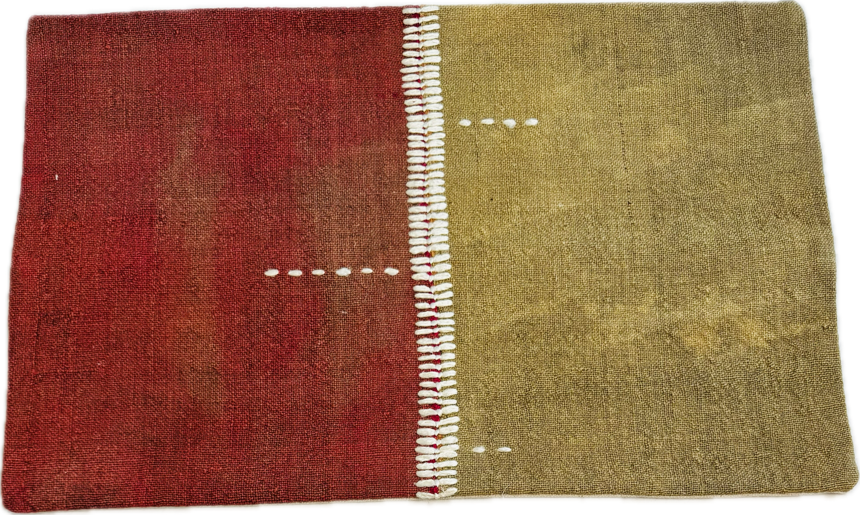 Vintage Pillow Covers from 19th Century Fabric