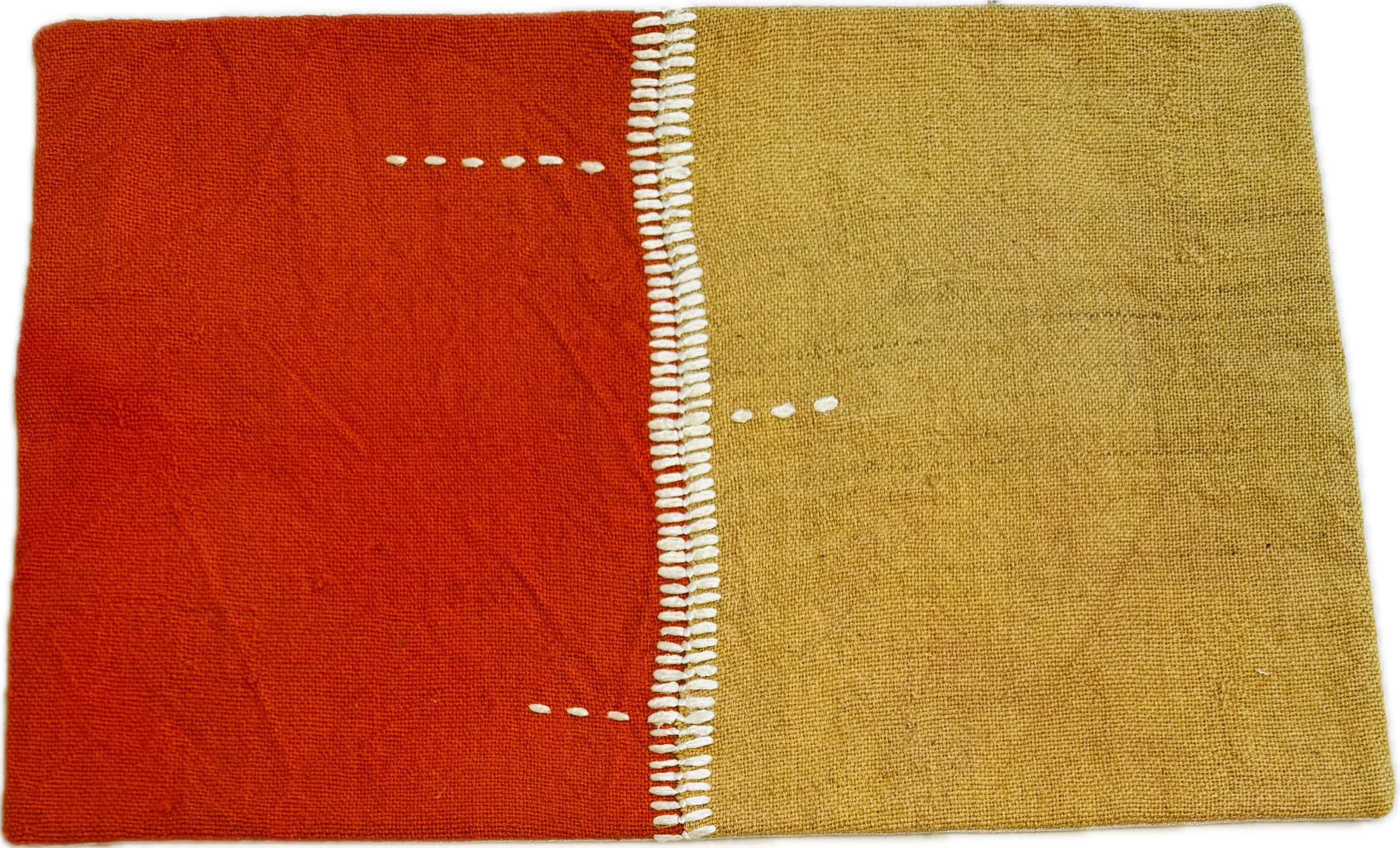 Vintage Pillow Covers from 19th Century Fabric