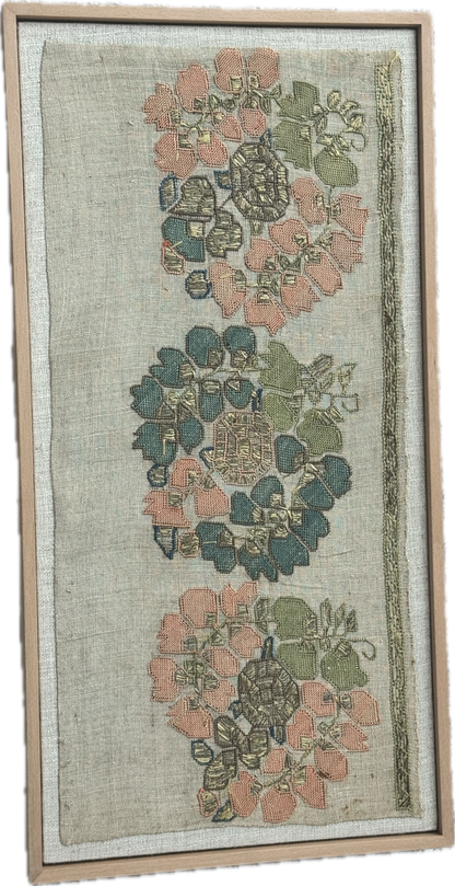 Vintage Embroidered Wall Art