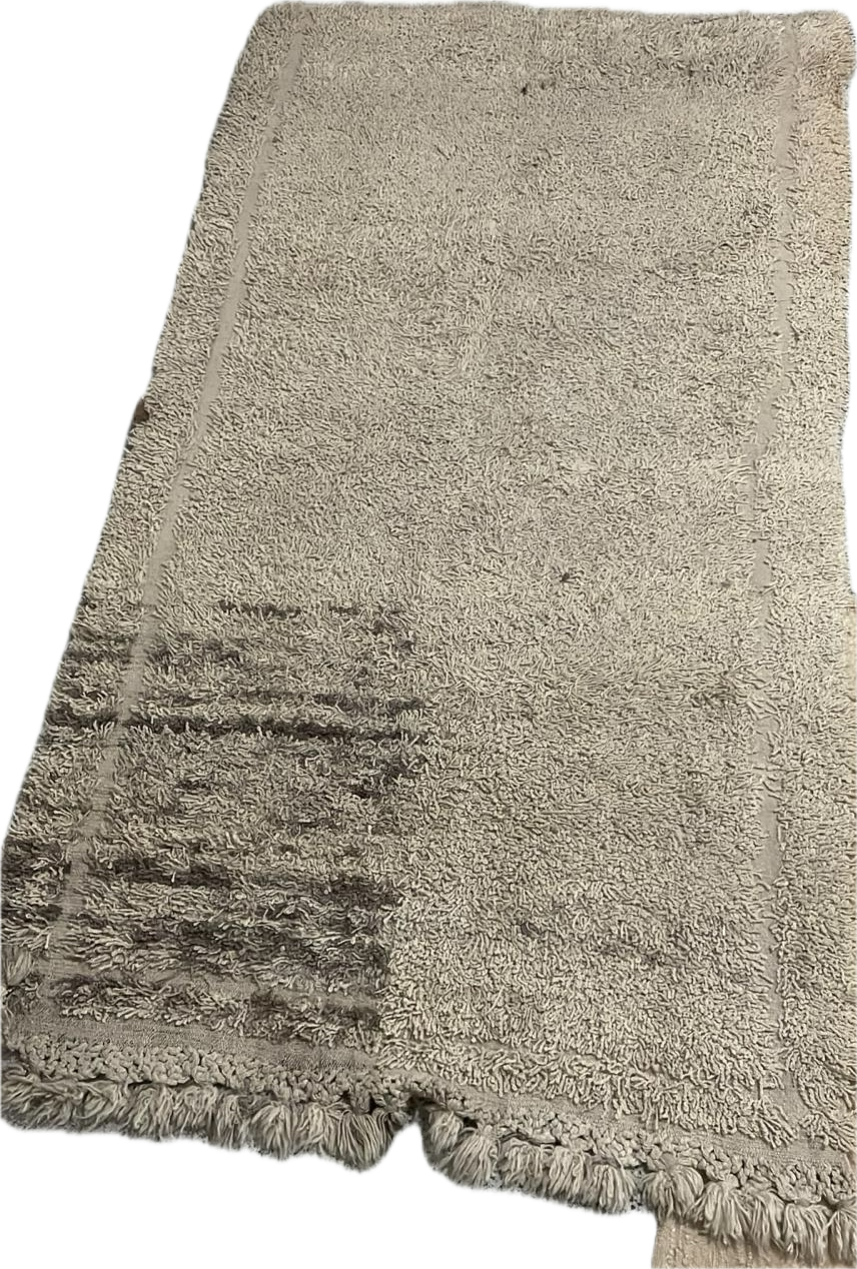 Vintage Handwoven Tulu Rug