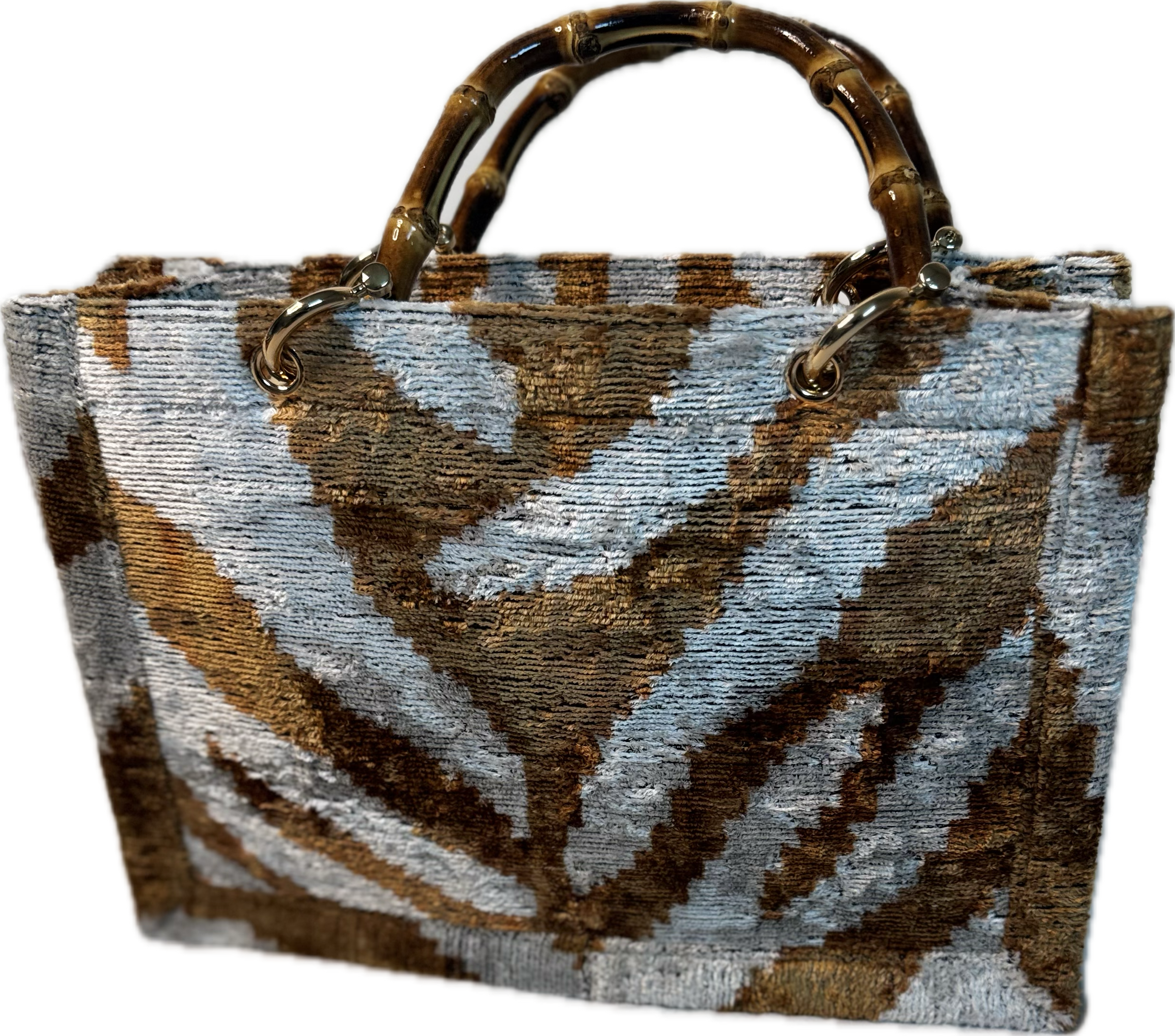 IKAT Handmade Bamboo Totes