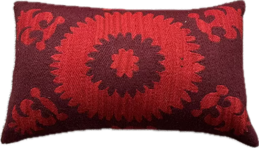 Vintage Pillow Covers-1960s Suzanis