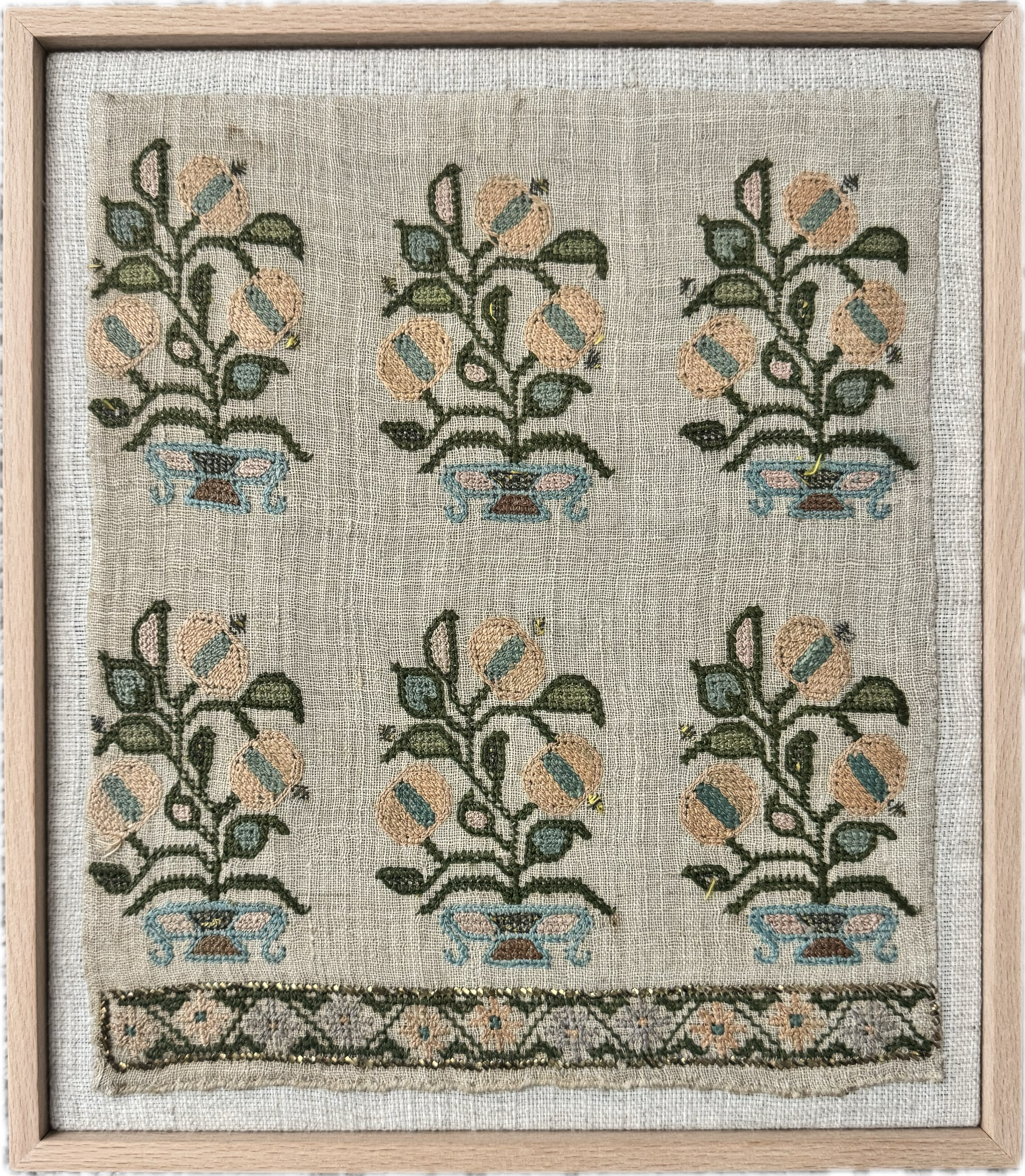 Handmade Stitch 19th Century Frames