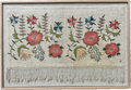 Framed Antique Embroidery