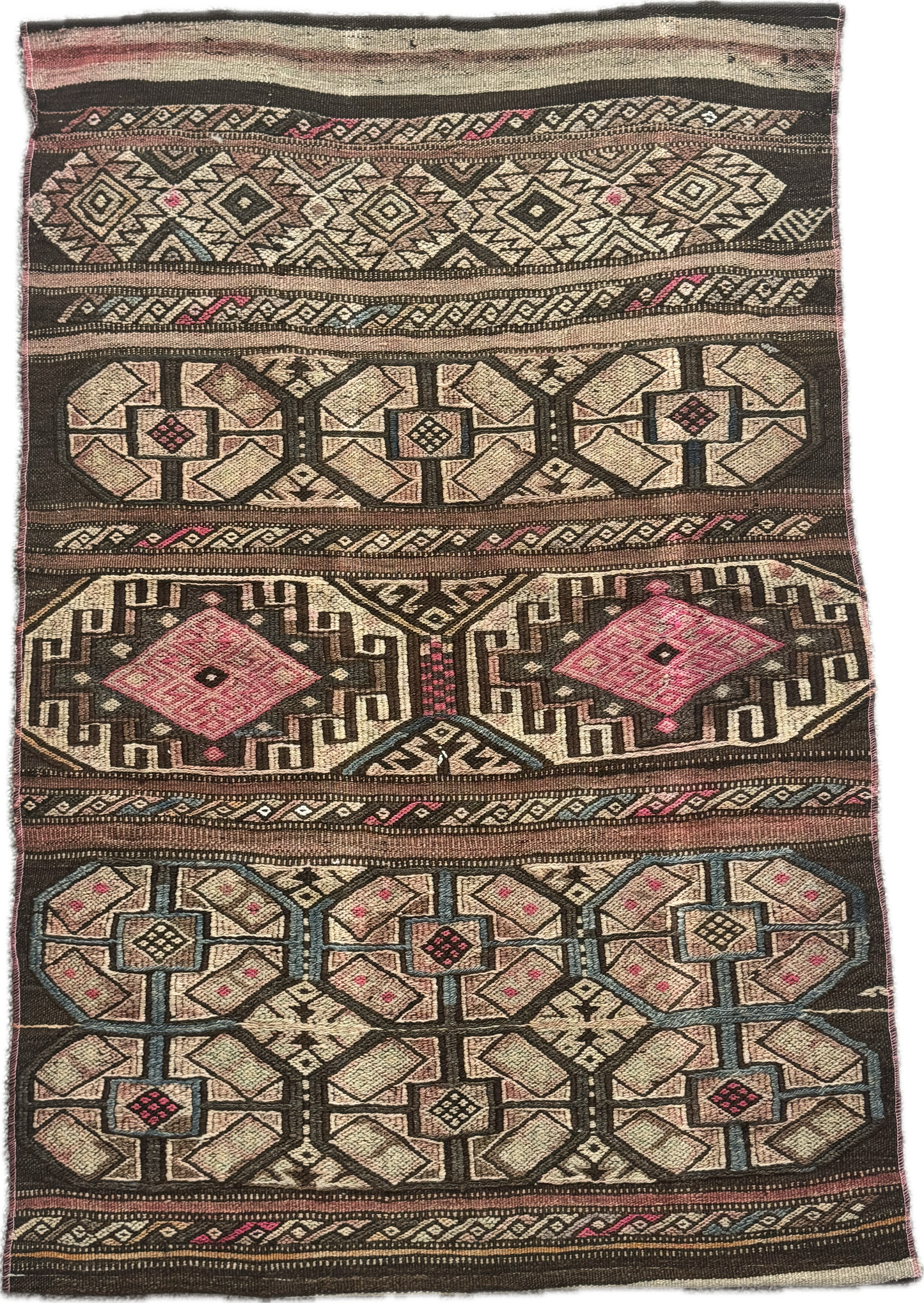Vintage Handwoven Oriental Rug